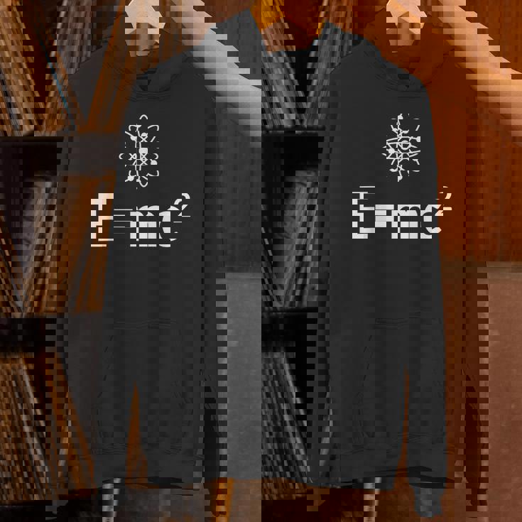 Fun EMc^2方程式 物理学 相対性 アトムロゴ EMc2 Hoodie